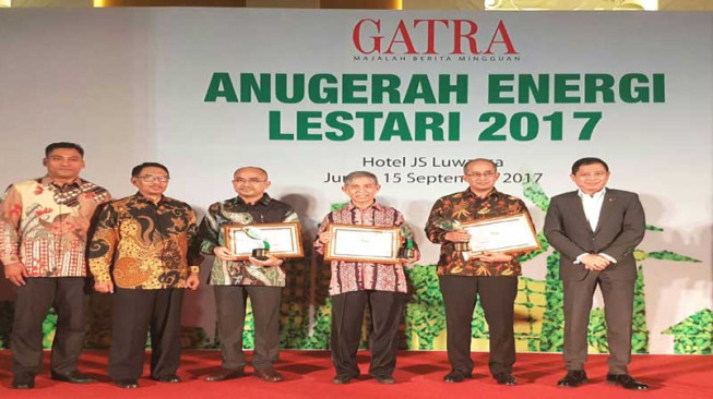 Kelola Limbah Sawit Jadi Energi Terbarukan, Asian Agri Raih Penghargaan Anugerah Energi Lestari 2017