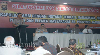 Polda Jambi Gelar Dialog Kebangsaan
