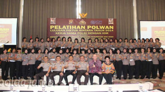 Sukseskan Program 2 Polwan 1 Polsek, Polda Jambi Gelar Pelatihan