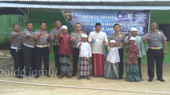Polantas Kunjungi Panti Asuhan