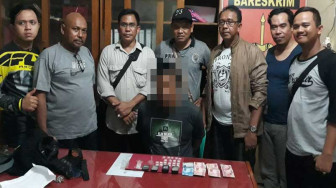 Jefri Ditangkap Polisi, Ditemukan Puluhan Paket Shabu di Motornya