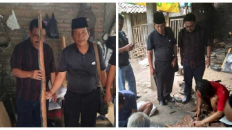 Pemkot dan LAM Kota Jambi Tinjau Pengerjaan Replika Keris Siginjai