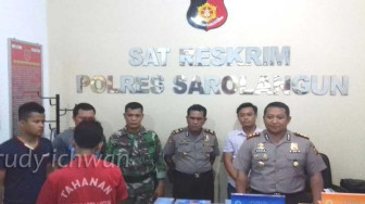 Polres Sarolangun Amankan Ratusan Slop Rokok Tanpa Cukai