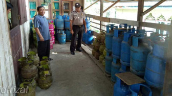 Ratusan Tabung Gas Dicuri