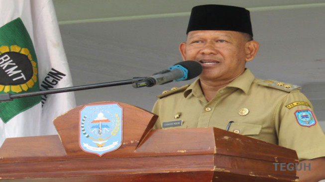BKMT Merangin Menggelar Festival Marawis