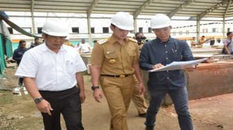 Akhir Oktober Pedagang Pasar Modern Angsoduo Mulai Pindah