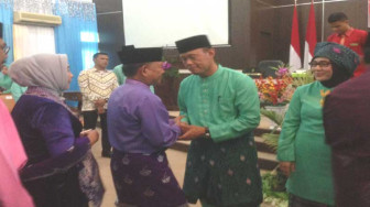 Khafid Moein Hadiri HUT Kabupaten Tebo