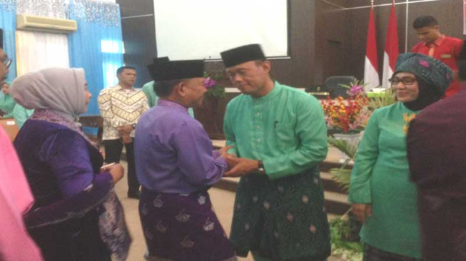 Khafid Moein Hadiri HUT Kabupaten Tebo