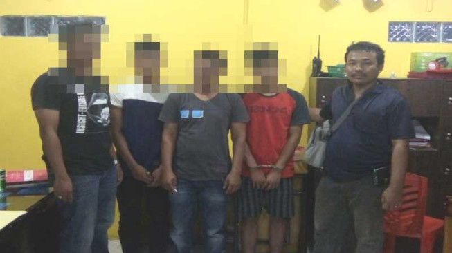 Lapor Kehilangan Motor , Empat Pemuda Bohongi Polisi