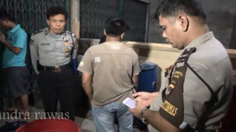 Polisi Gerebek Gudang BBM Oplosan