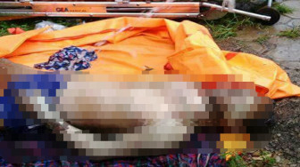 Geger... Mayat Membusuk Ditemukan di Depan Polsek