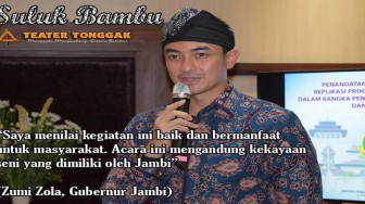 Ini Harapan Zumi Zola untuk Suluk Bambu Teater Tonggak