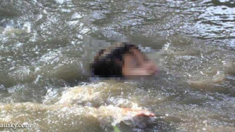 Menyedihkan... Nabila Hanyut dan Tersangkut di Gorong-Gorong