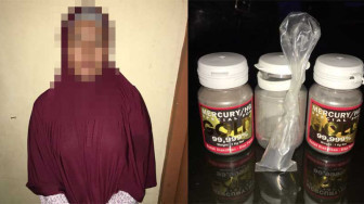 Polisi Tangkap Pemilik Toko Emas Penjual Merkuri