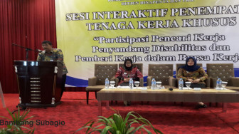 Kemenaker Dorong Perusahaan Pekerjakan Penyandang Disabilitas