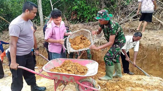 Masnah Terima Kunjungan Tim Wasev TMMD