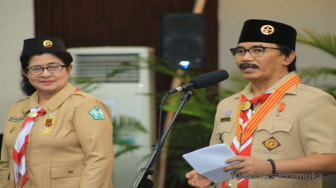 Sekjen Kemenkes Dilantik Jadi Ketua Pinsaka Bakti Husada