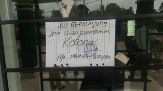 Puskesmas Digembok Siang Bolong, Bupati Muarojambi Berang