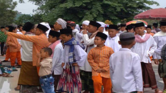 Peringati Hari Santri, Ribuan Santri Merangin Kumpul
