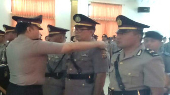 Kapolres Batanghari Pimpin Sertijab Kasat dan Kapolsek