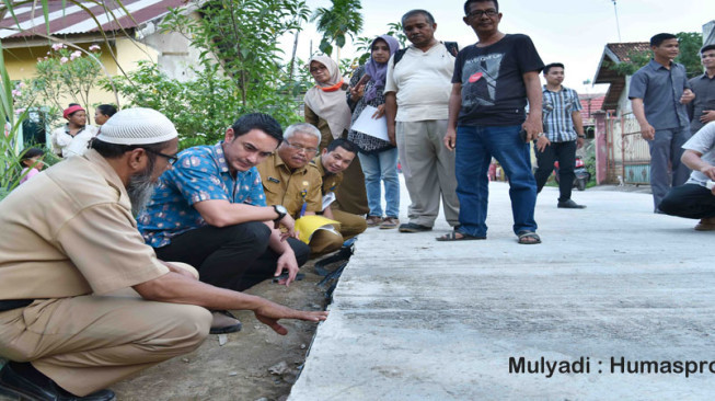 Terima Kasih Pak Gubernur Jalan Kami Diperbaiki