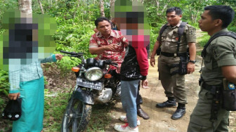 Asik Berduaan di Semak Sepasang Pelajar Dibekuk