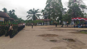 Basmi Pekat, Polres Batanghari Gelar Apel Pasukan