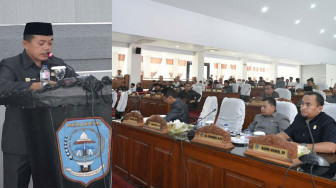 Bupati Al Haris Sampaikan KUPA dan PPAS Perubahan