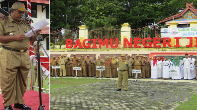 Pemkab Merangin Gelar Upacara HKN ke-53