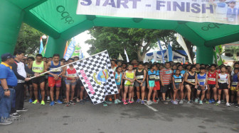 Fasha Juara Lomba Jambi Run 10 K