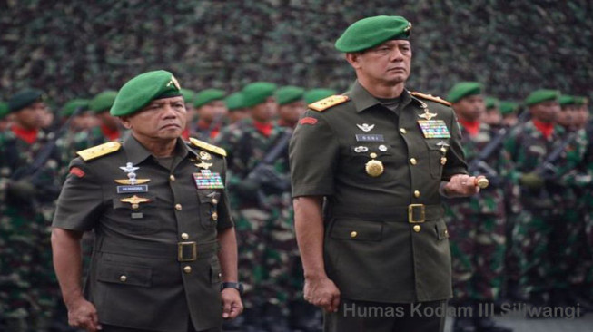 Kasad Pimpin Langsung Sertijab Sejumlah Jabatan Stratigis TNI AD