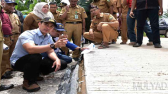 Gubernur Tinjau Pembangunan Jalan Kumpeh