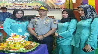 Setelah Zola, Kapolres Tanjabtim Tampil Bak Seleb