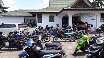 Kejari Diserbu Ratusan Pelanggar Lalu lintas