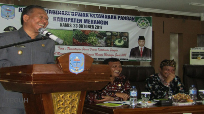 Wabup Merangin Buka Rakor Dewan Ketahanan Pangan