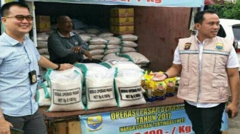 Polda, Pemprov dan Bulog Jambi Adakan Operasi Pasar