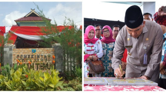 Buktikan Janjinya, Fasha Resmikan Rumah Tenun di Danau Sipin