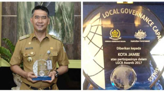 Dinobatkan Sebagai Kota Kondusif Investasi, Wali Kota Fasha Raih Penghargaan Tingkat Nasional
