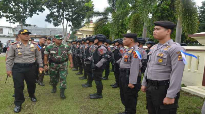 400 Personil Amankan Natal dan Tahun Baru di Merangin
