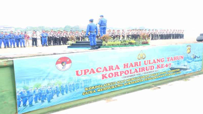 Wabup Hadiri HUT ke-67 Polairud
