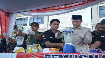 Polda Jambi Musnahkan Narkoba Hasil Tangkapan