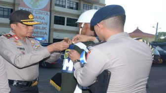 Polda Jambi Gelar Pasukan Hadapi Natal dan Tahun Baru