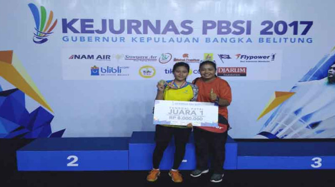 Putri Merangin Juarai Tunggal Putri Kejurnas PBSI 2017