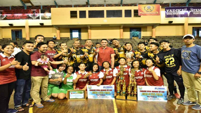 Zola Apresiasi Antusias Pemuda Jambi Ikuti Turnamen Futsal