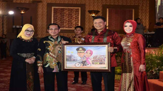 Pisah Sambut Kapolda Jambi, Zola Sampaikan Apresiasi