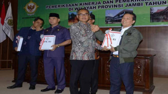 Bupati Batanghari Terima LHP dari BPK RI