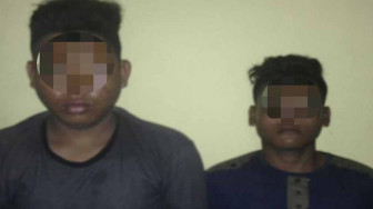 Pegang Payudara, Dua Pemuda Ditangkap