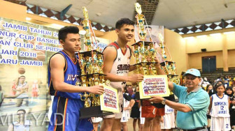 Sekda Tutup Gubernur Cup Basketball 2018