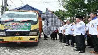 Bupati Merangin Lounching Bansos Rastra