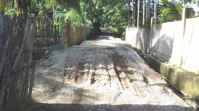 Proyek Rampung, Warga Mengeluh